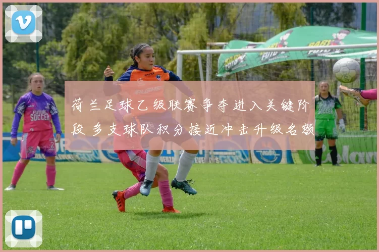 荷兰足球乙级联赛争夺进入关键阶段 多支球队积分接近冲击升级名额