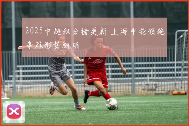 2025中超积分榜更新 上海申花领跑争冠形势渐明